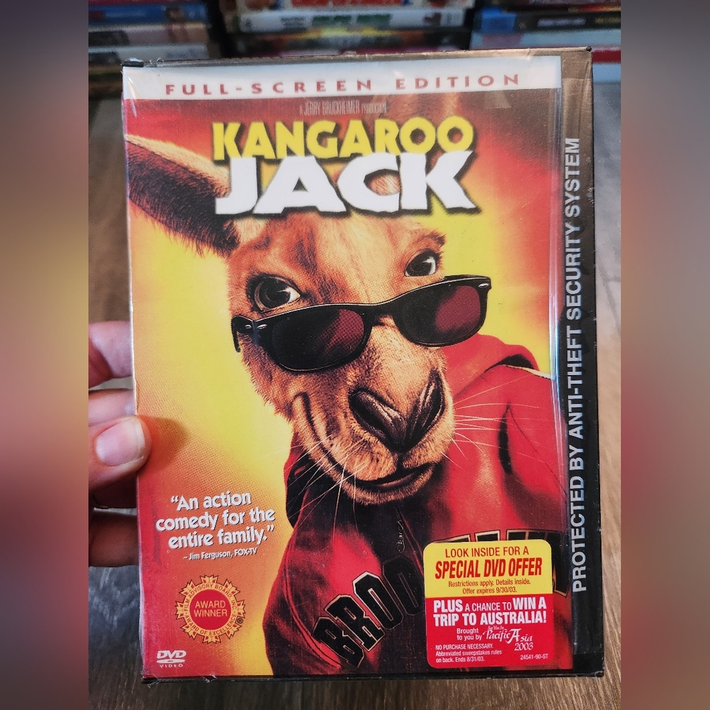🆕️ Kangaroo Jack (DVD, 2003,  Jerry O'Connell Anthony Anderson